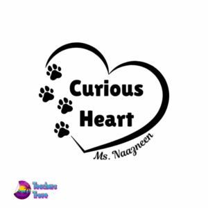 Curious Heart Stamp 32 x 32 mm Round Stamp - Shiny S-530 (1)