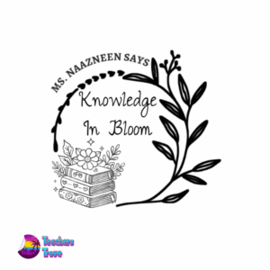 _Knowledge in Bloom Stamp 32 x 32 mm Round Stamp - Shiny S-530 (1)