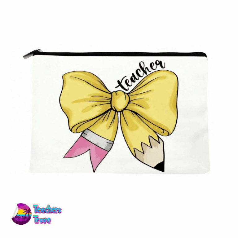 Pencil Bow Teacher Pencil Case