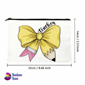 Pencil Bow Teacher Pencil Case (1)