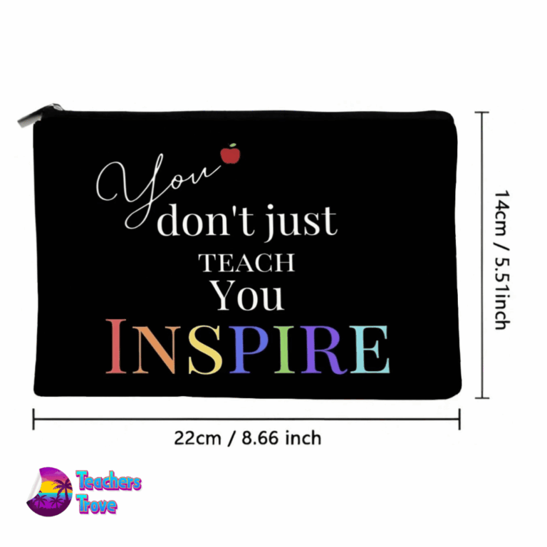 Second image of You Don't Just Teach, You Inspire Pencil Case