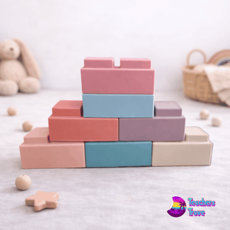 10 Piece Building Blocks Edutoy