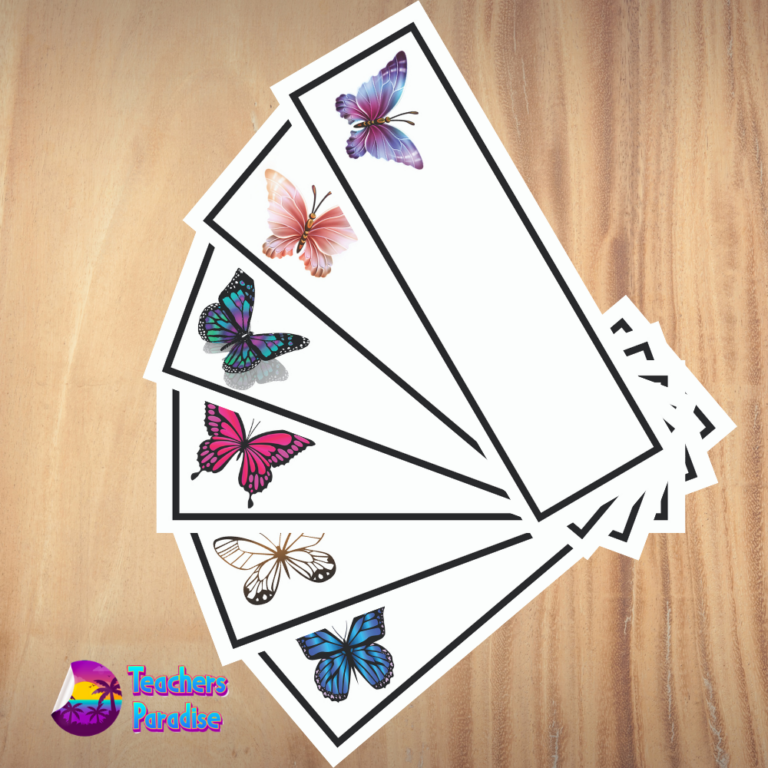 Butterfly Name Plate - Variety
