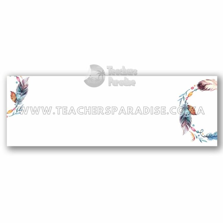 Second image of Feather Name Plate Design 1