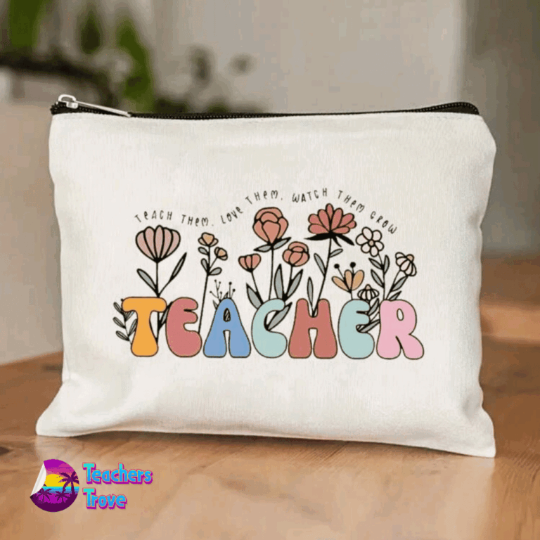 Second image of Floral Teacher Pencil Case
