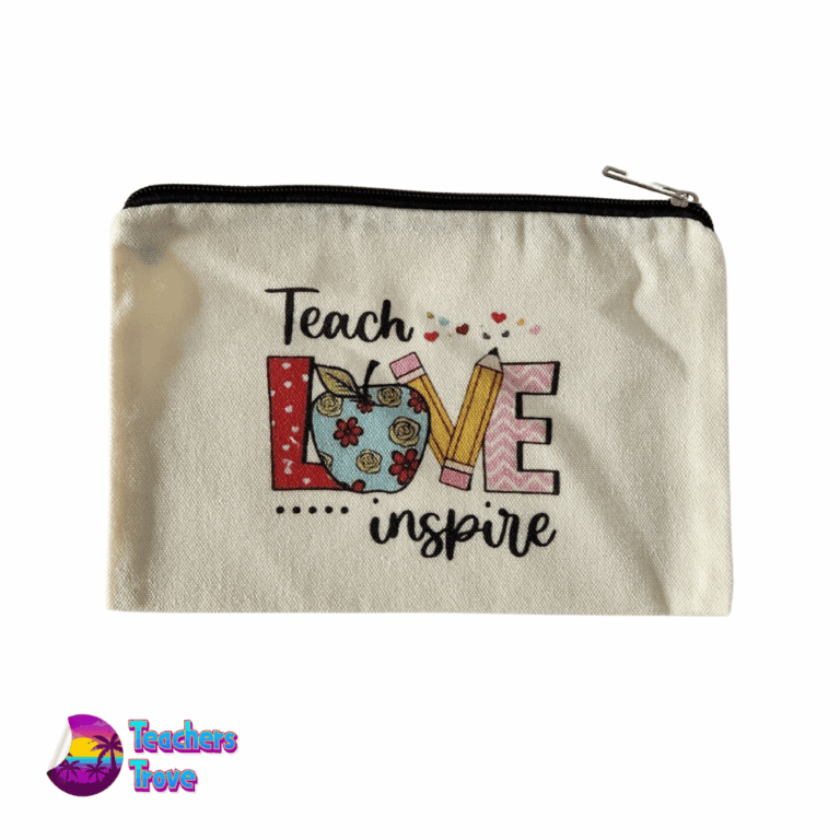 Teach, Love, Inspire Pencil Case