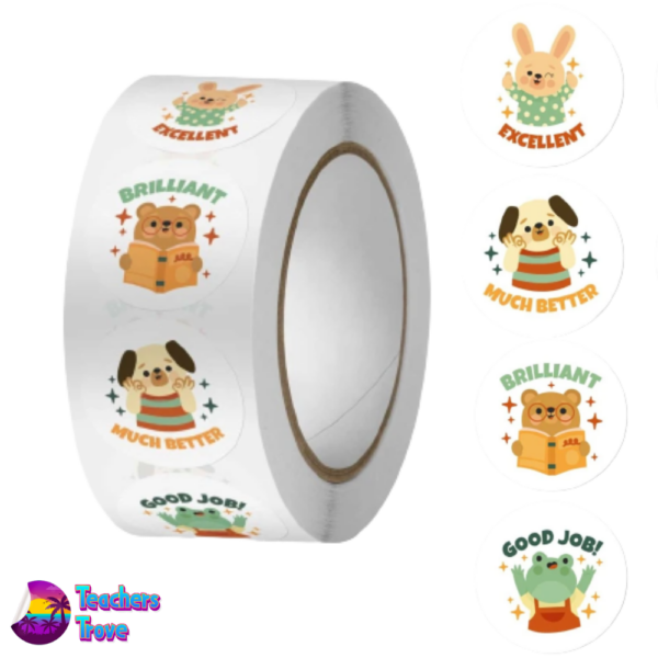 Bunny sticker roll