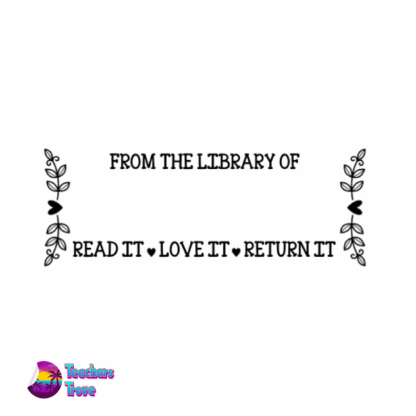 From The Library Stamp