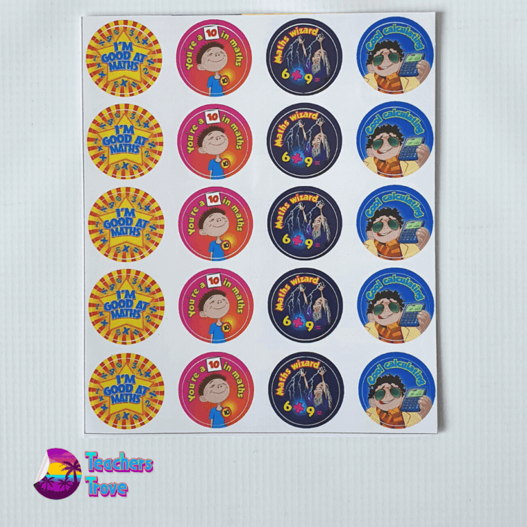 Second image of Good At Math Stickers Pack