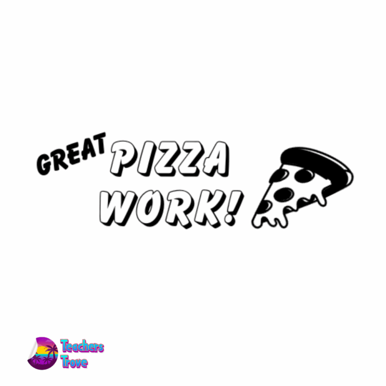 Great Pizza Work Stamp