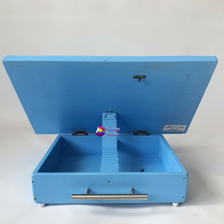 Second image of Marking Desk With Paper Tray Blue
