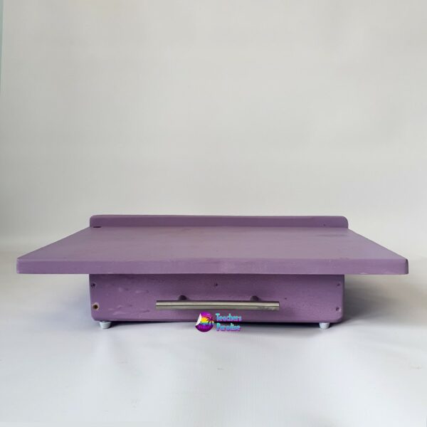 Marking Desk With Paper Tray Purple