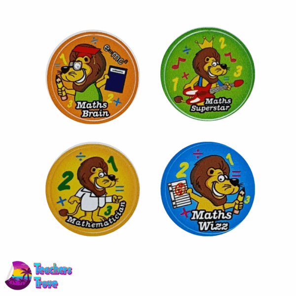 Maths Lions Stickers Pack