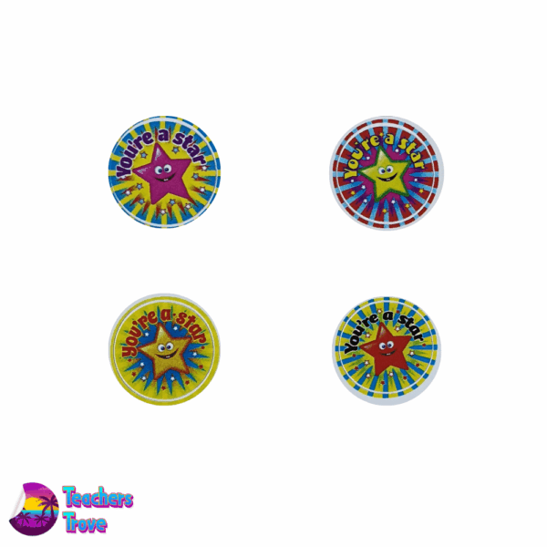 Smiley Stars Stickers Pack