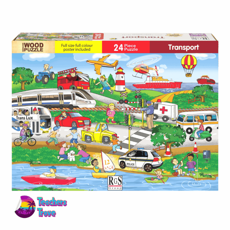 Transport puzzle - 24 piece