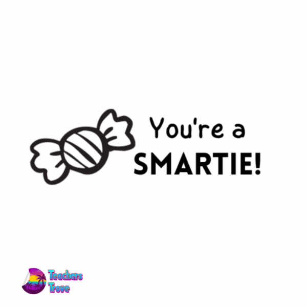 You're a Smartie stamp